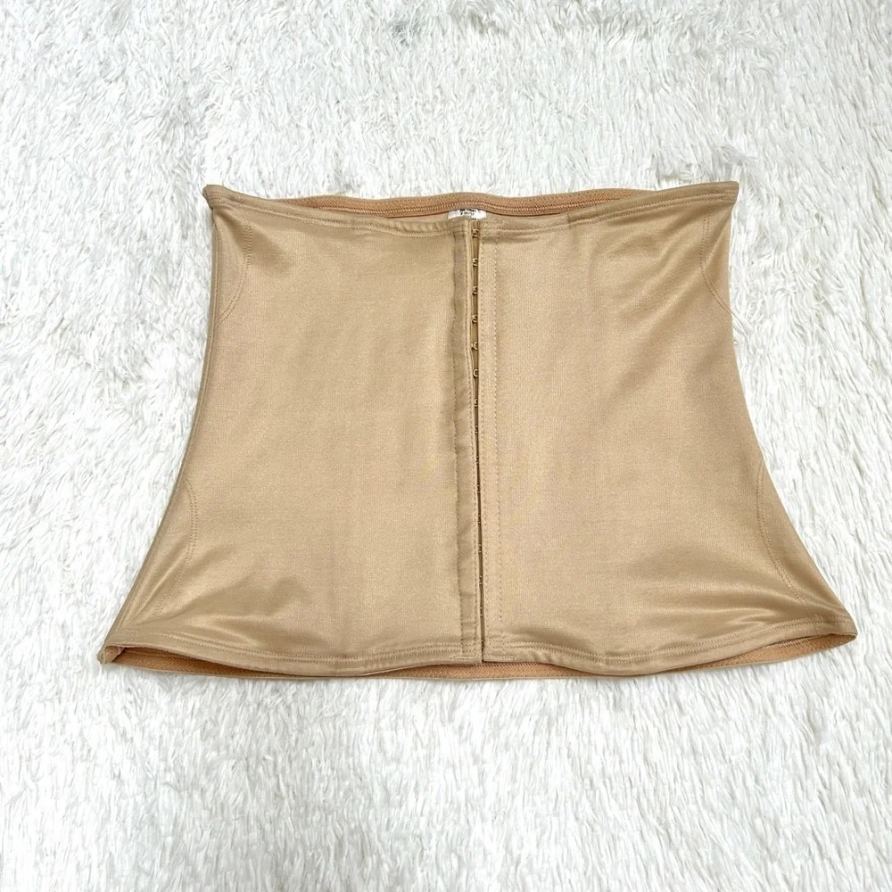 MIRACLESUIT Inches Off Waist Cincher Medium Beige/Nude Shapewear, Size XL